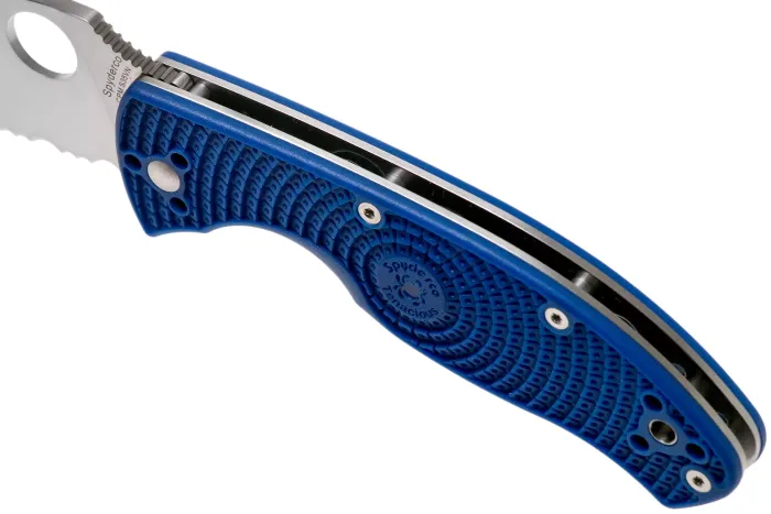 Ніж складаний Spyderco Tenacious S35VN Half Serrated C122PSBL