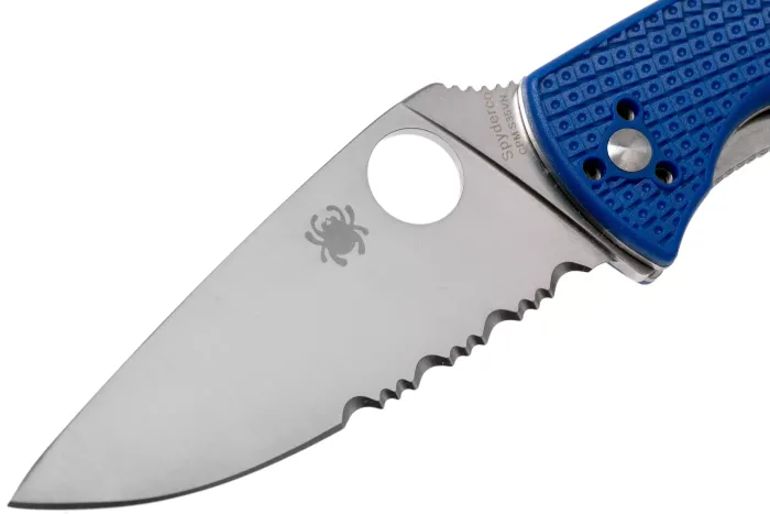 Ніж складаний Spyderco Tenacious S35VN Half Serrated C122PSBL