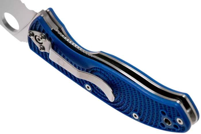 Ніж складаний Spyderco Tenacious S35VN Half Serrated C122PSBL