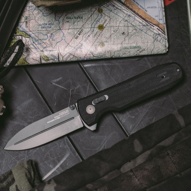 Ніж SOG Pentagon XR LTE Black