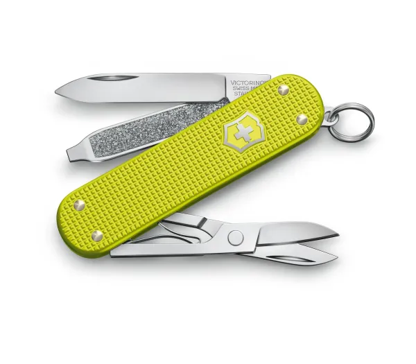 Ніж Victorinox Classic SD Alox Limited Edition 2023 Electric Yellow 0.6221.L23