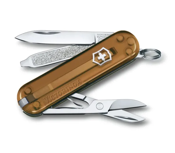 Ніж Victorinox Classic SD Transparent Colors Chocolate Fudge 0.6223.T55G