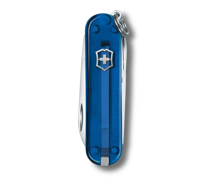 Ніж Victorinox Classic SD Transparent Colors Deep Ocean 0.6223.T2G