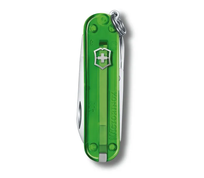 Ніж Victorinox Classic SD Transparent Colors Green Tea 0.6223.T41G