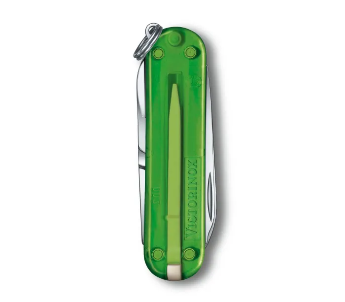 Ніж Victorinox Classic SD Transparent Colors Green Tea 0.6223.T41G