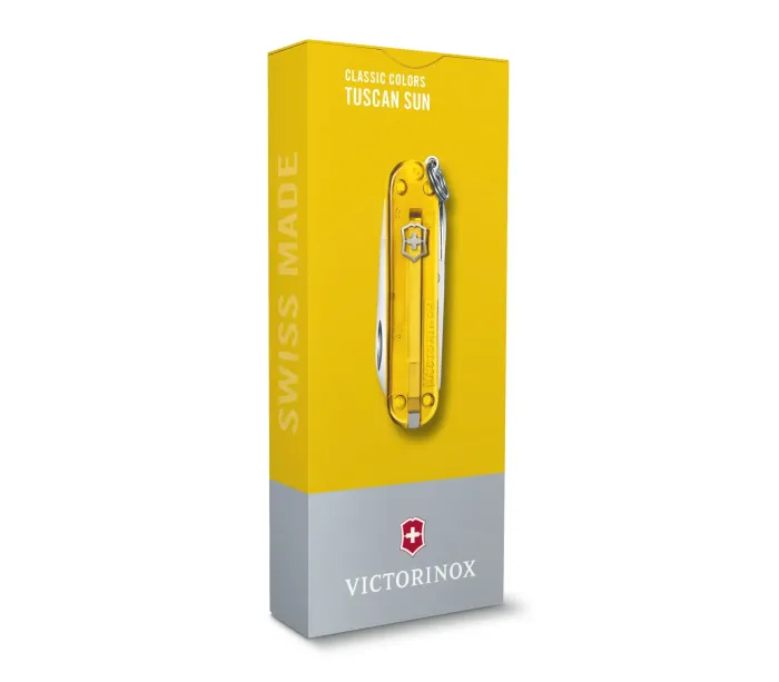 Ніж Victorinox Classic SD Transparent Colors Tuscan Sun 0.6223.T81G