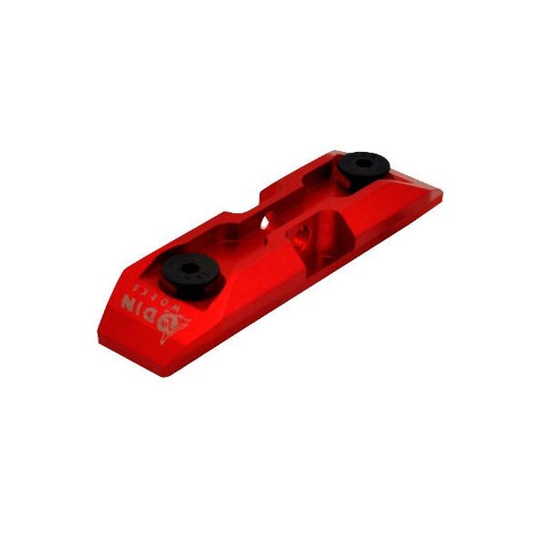 Низькопрофільний адаптер для сошок ODIN M-Pod на базу кріплення M-LOK Red