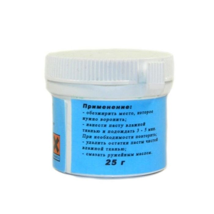 Паста для холодного воронування NU Blak Nr. 82 25 грамів