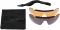 Окуляри балістичні Wiley X Rogue Comm 3 лінзи (Grey/Clear/Rust), колір оправи - Black