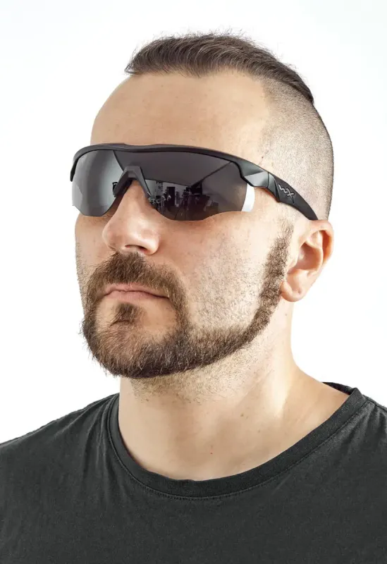 Окуляри балістичні Wiley X Rogue Comm 3 лінзи (Grey/Clear/Rust), колір оправи - Black