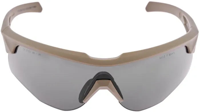 Окуляри балістичні Wiley X Rogue Comm 3 лінзи (Grey/Clear/Rust), колір оправи - Tan