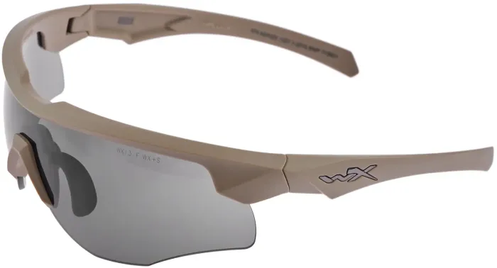 Окуляри балістичні Wiley X Rogue Comm 3 лінзи (Grey/Clear/Rust), колір оправи - Tan