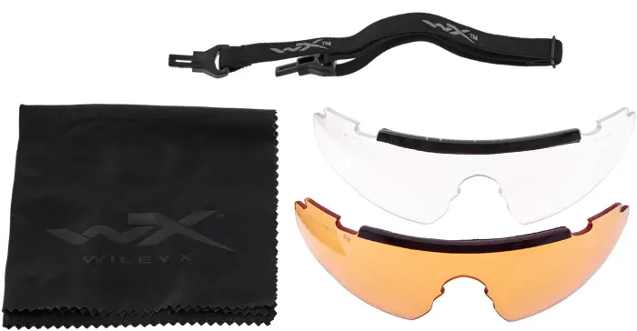 Окуляри балістичні Wiley X Saber Advanced 308 3 лінзи (Grey/Clear/Rust)