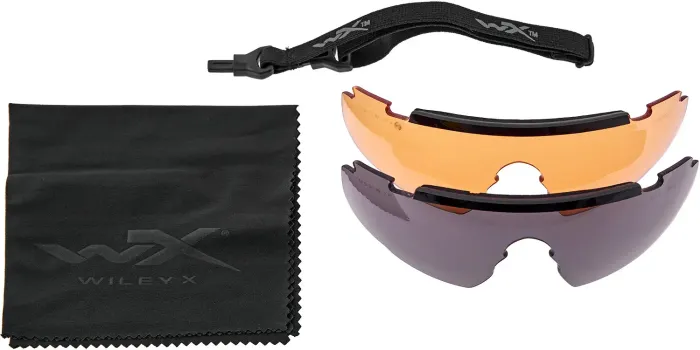 Окуляри балістичні Wiley X Saber Advanced 309 3 лінзи (Grey/Rust/Vermilion)