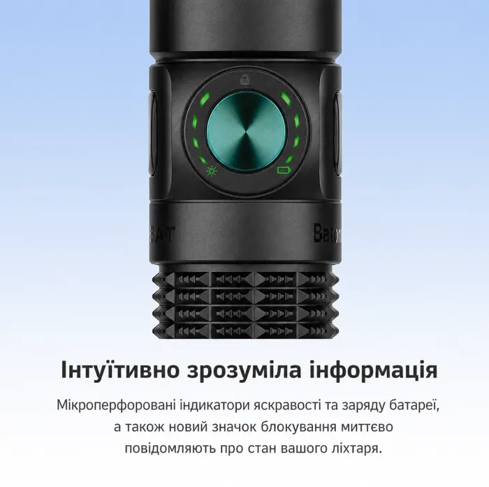 Ліхтар Olight Baton 4 Pro Matte Black CW 1600 lm USB-C IPX8