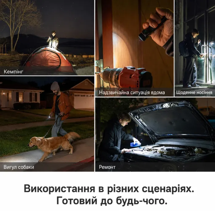 Ліхтар Olight Baton 4 Pro Matte Black CW 1600 lm USB-C IPX8