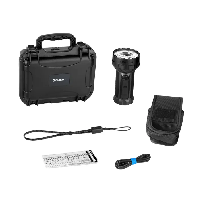 Пошуковий ліхтар Olight Marauder 3 25000 lm, 1050 м, Power Bank 31900 mAh (Matte Black)