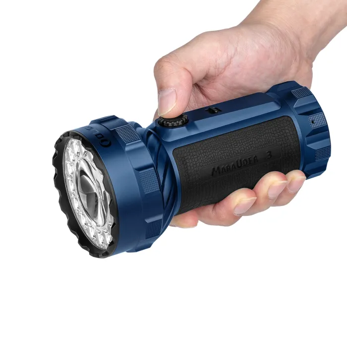 Пошуковий ліхтар Olight Marauder 3 25000 lm, 1050 м, Power Bank 31900 mAh (Midnight Blue)