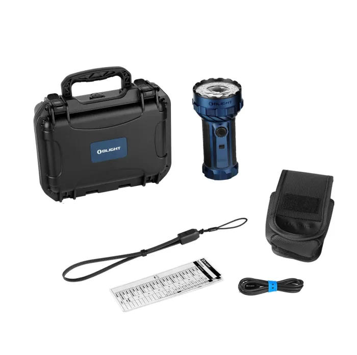 Пошуковий ліхтар Olight Marauder 3 25000 lm, 1050 м, Power Bank 31900 mAh (Midnight Blue)