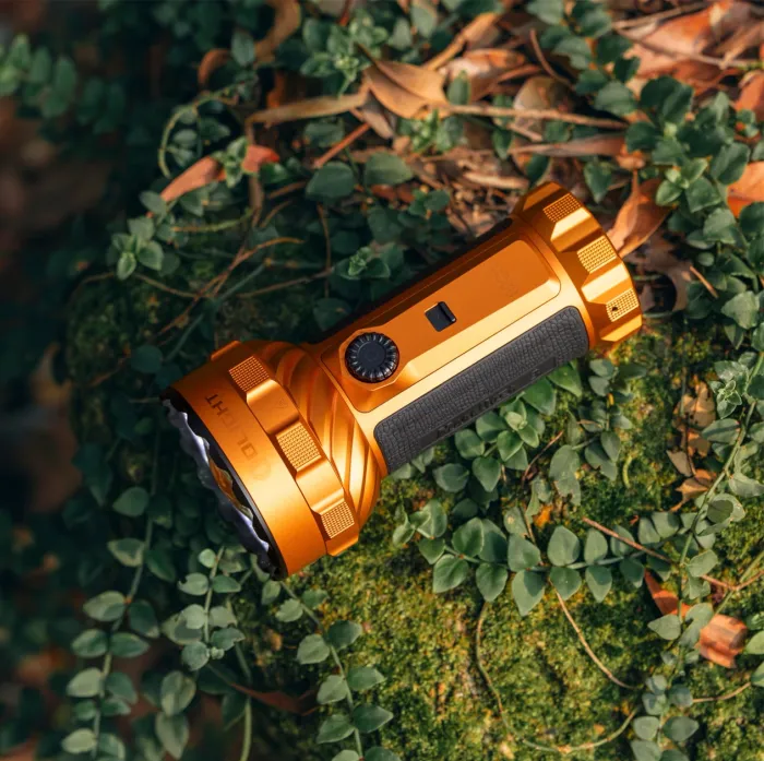 Пошуковий ліхтар Olight Marauder 3 25000 lm, 1050 м, Power Bank 31900 mAh (Orange)