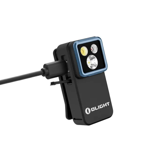 Ліхтар Olight Oclip 2 Pro EDC з кліпсою 530 лм червоне та точкове світло (Black)