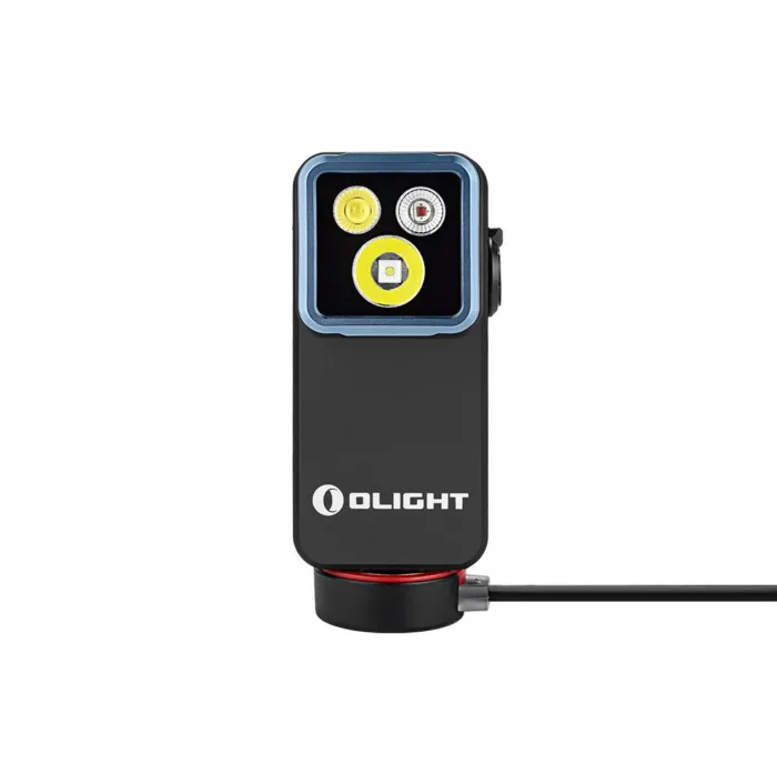 Ліхтар Olight Oclip 2 Pro EDC з кліпсою 530 лм червоне та точкове світло (Black)