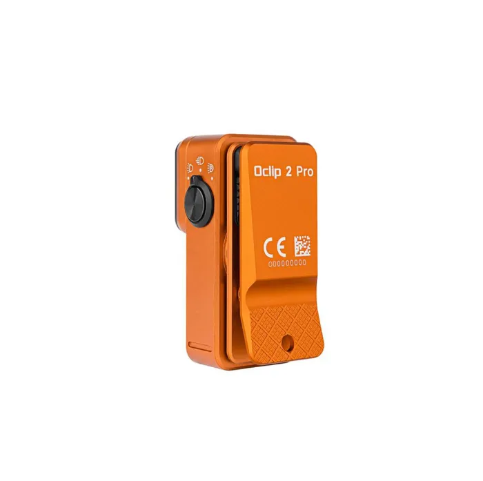 Ліхтар Olight Oclip 2 Pro EDC з кліпсою 530 лм червоне та точкове світло (Orange)