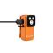 Ліхтар Olight Oclip 2 Pro EDC з кліпсою 530 лм червоне та точкове світло (Orange)