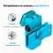 Ліхтар Olight Oclip 2 Pro EDC з кліпсою 530 лм червоне та точкове світло (Tidal Blue)