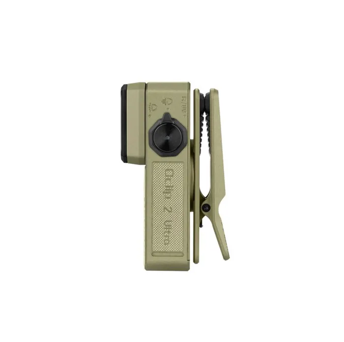 Ліхтар Olight Oclip 2 Ultra EDC з кліпсою 580 лм червоне точкове та ультрафіолетове світло (Olive Green)