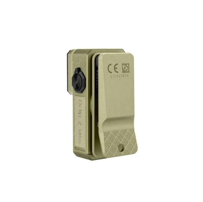 Ліхтар Olight Oclip 2 Ultra EDC з кліпсою 580 лм червоне точкове та ультрафіолетове світло (Olive Green)