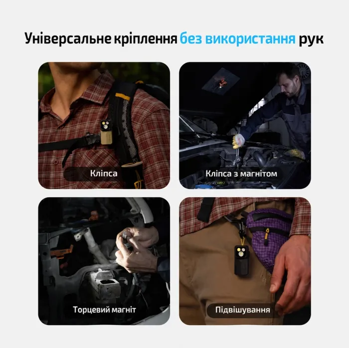 Ліхтар Olight Oclip 2 Ultra EDC з кліпсою 580 лм червоне точкове та ультрафіолетове світло (Olive Green)
