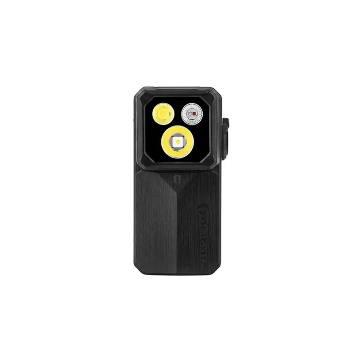 Ліхтар Olight Oclip 2 Ultra EDC з кліпсою 580 лм червоне точкове та ультрафіолетове світло (Onyx Black)