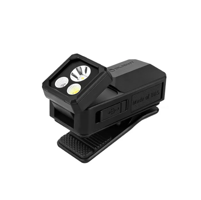 Ліхтар Olight Oclip 2 Ultra EDC з кліпсою 580 лм червоне точкове та ультрафіолетове світло (Onyx Black)