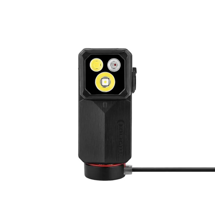 Ліхтар Olight Oclip 2 Ultra EDC з кліпсою 580 лм червоне точкове та ультрафіолетове світло (Onyx Black)