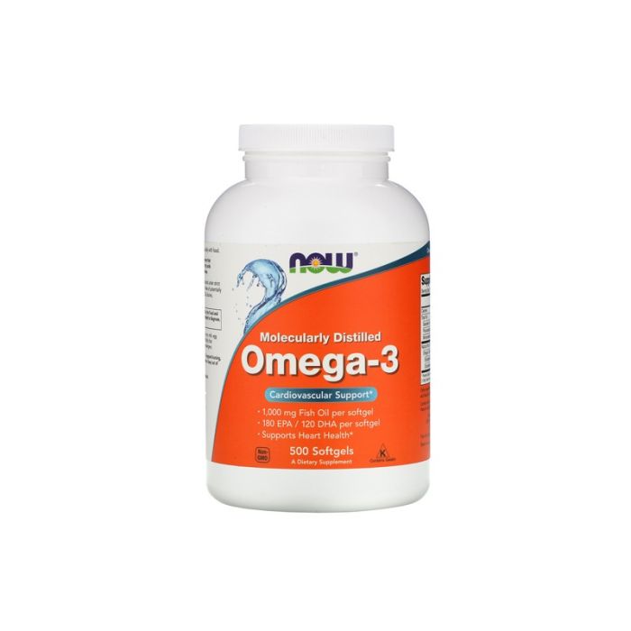 Омега-3 NOW Foods 1000 мг капсули м'які №500