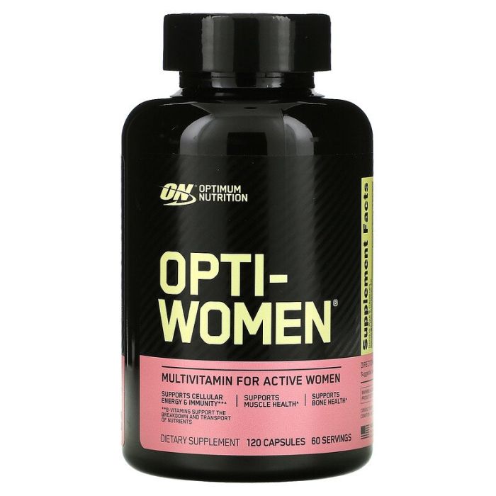 Вітаміни для жінок Opti-Women Optimum Nutrition 120 капсул