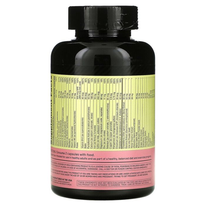 Вітаміни для жінок Opti-Women Optimum Nutrition 120 капсул