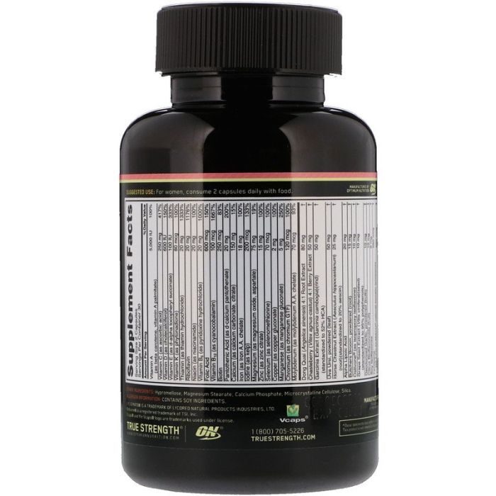 Вітаміни для жінок Opti-Women Optimum Nutrition 60 капсул 