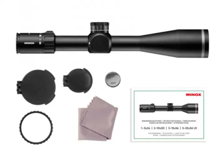 Оптичний приціл Minox Long Range 5-25x56 F1 з сіткою LR
