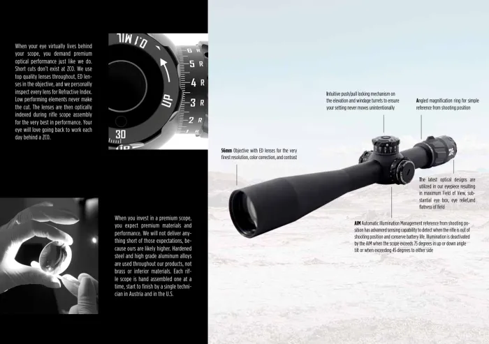 Оптичний приціл ZCO 5-27x56 (36 мм) MIL FFP illum MPCT2 CCW (ZC527-2)