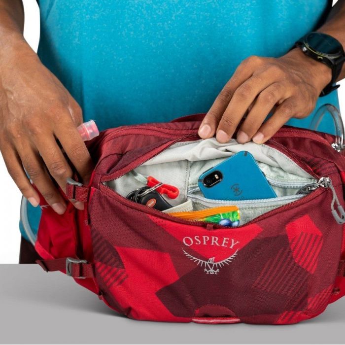 Поясна сумка Osprey Seral 7 Claret Red 