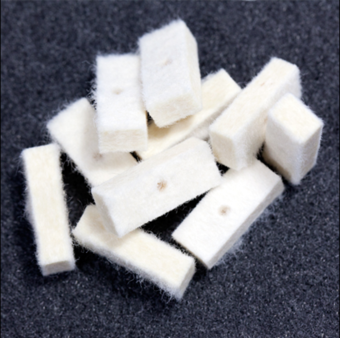 Патчі для чищення патронника Dewey LF Replacement Felts Pre-Drilled 10 шт