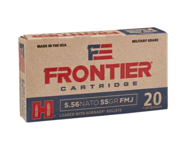 Патрон Hornady Frontier кал. 223 Rem куля FMJ маса 55 г (3.56 г)