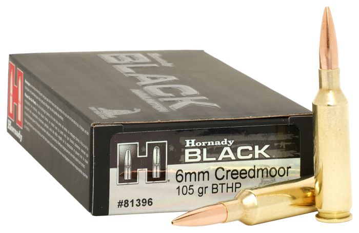 Патрон Hornady Match BLK кал. 6 мм Creedmoor куля BTHP маса 105 gr (6.8 г)