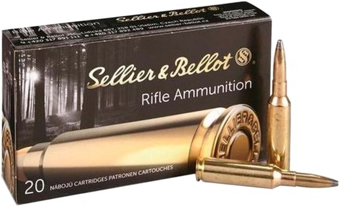 Патрон Sellier & Bellot кал. 6.5 Creedmoor куля SP маса 10,1 г/ 156 гр