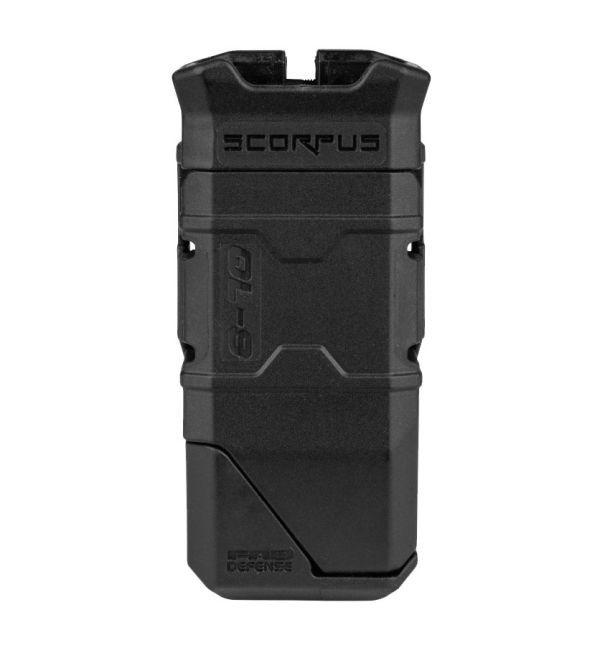 Паучер FAB Defense QL-9 для магазинів Glock з прискорювачем заряджання Black