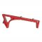 Переднє руків'я на цівку Strike Industries LINK Curved KeyMod / M-LOK Fore Grip Red SI-LINK-CFG-RED