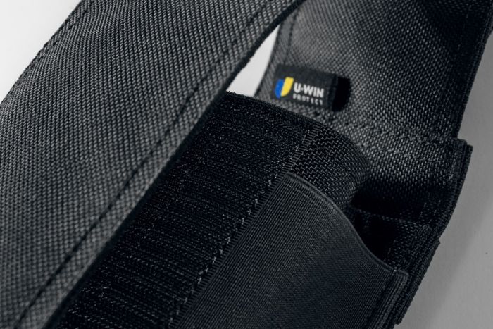 Підсумок U-Win під два магазини АК закритий на липучці Black