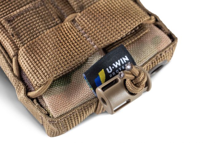 Підсумок U-Win під магазин AR оперативний з пластиковими вставками Multicam